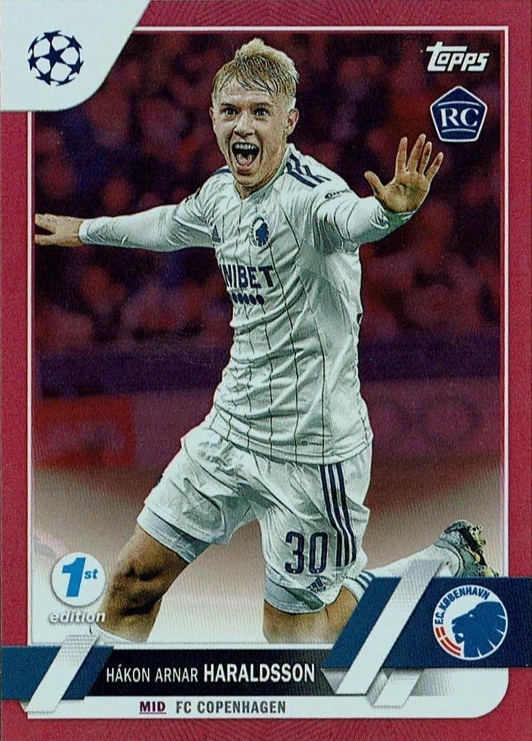 Hakon Haraldsson red /5
card no. 175