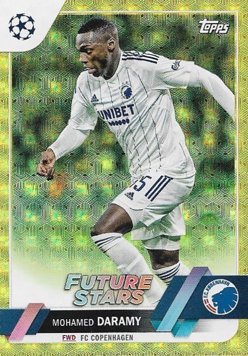 Mohamed Daramy
foilfractor 1/1
card no. 81 (Future stars)