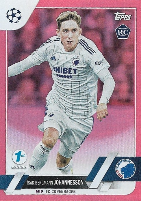 Isak Johannesson red /5
card no. 189