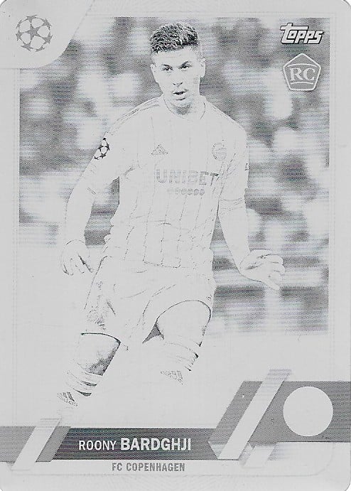 Roony Bardghji
printing plate (black) 1/1
card no. 40